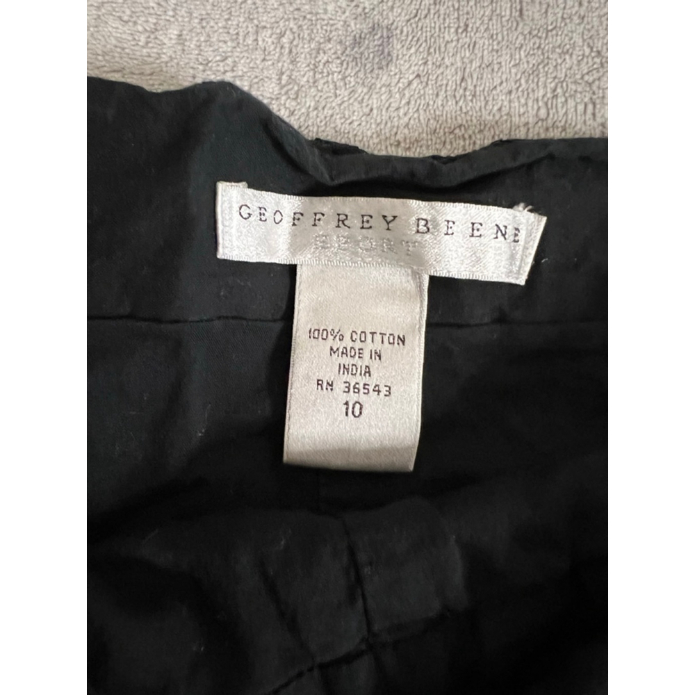 Lot of 2 Black Midi skirts Hilary Radley Black LARGE/10 - Picture 5 of 11